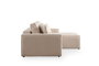 Atelier Del Sofa Sofá-Cama Esquinero Ecru 260cm Ancho x 170cm Profundidad, convertible en cama 206cm x 145cm